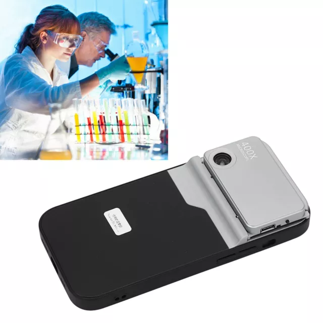 Mobile Phone Microscope Lens 400X Mini High Definition Cell Phone Microscope GDS