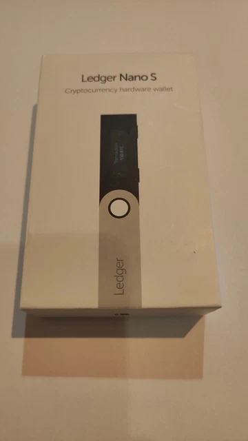Ledger Nano S Crypto-Hardware-Geldbörse
