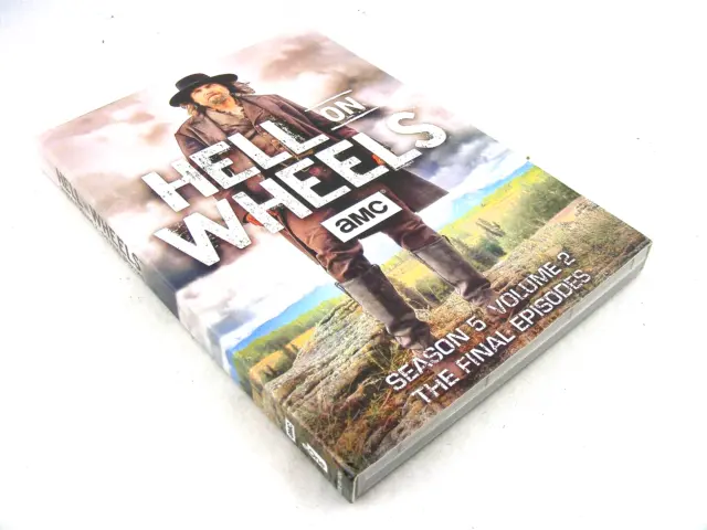 Hell On Wheels Season 5 Volume 2 DVD Box Set Region Free Near Mint Discs