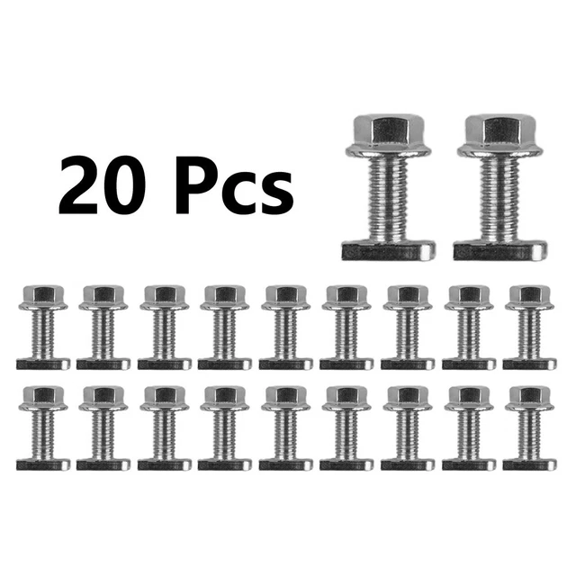 Nice Fasteners Hardware T-type Screw Screws Head With Flange Nuts M8 23*10*4mm