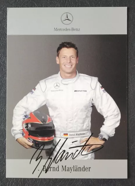 2998 Bernd Mayländer 2005 DTM Autogrammkarte Autograph AK Druck