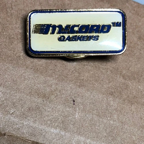 McCord Gaskets Automotive Racing Auto Parts Lapel Button Pin Badge Pinback