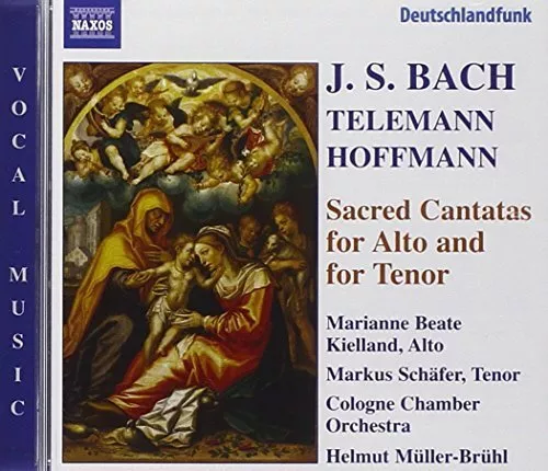 Johann Sebastian Bach Sacred Cantatas for Alto and Tenor (Muller-bruhl) (CD)