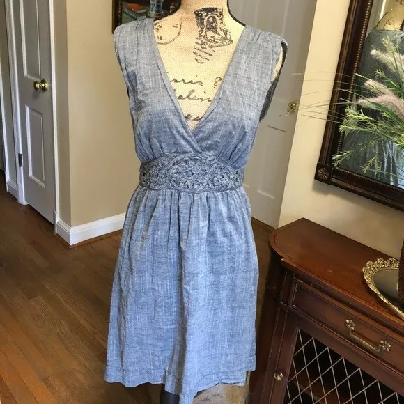 NWT Max Studio Light Blue Sundress Women's S