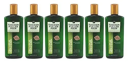 Thicker Fuller Hair Revitalizing Shampoo 12-Ounce Bottle (Pack of 6)