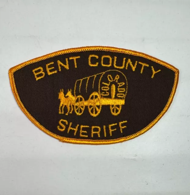 Bent County Sheriff Colorado CO Patch