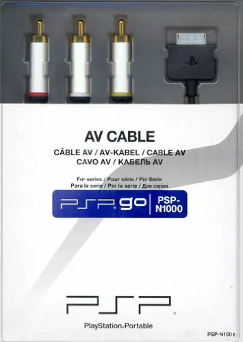 Psp Go Sony Av Cable N-1000 Pspgo Cavo Component Collegamento Tv Originale Nuovo