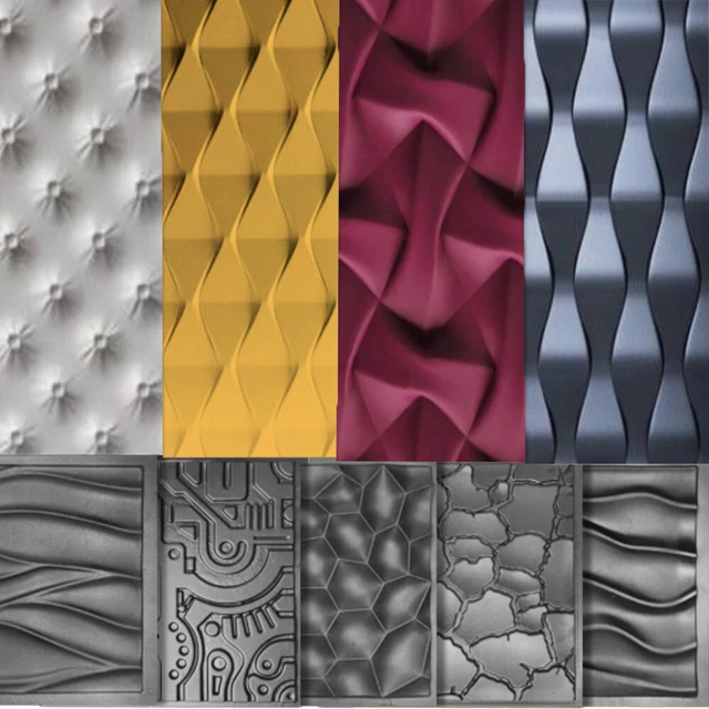 MOLDS FOR 3D Gypsum Panels Mold Plaster Wall Stone Wall Art Decor molds-for-3d-gypsum-panels-mold-plaster-wall-stone-wall-art-decor