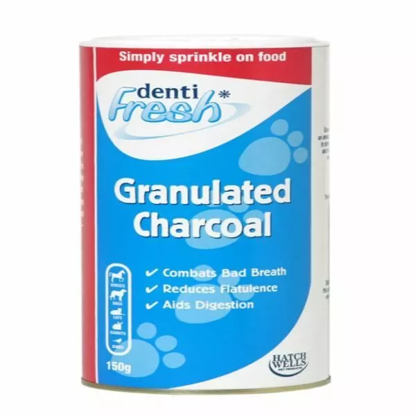 Hatchwells Dentifresh Granules Charbon Sida Digestion Bad Souffle pour Pet Chien