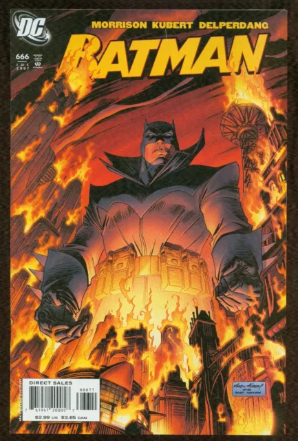Batman # 666 July 2007 Dc Comics 1St Print High Grade Item: 23-063