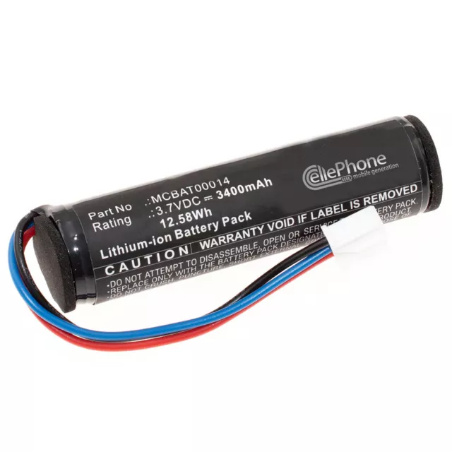 3,7V Akku Li-Ion für Parrot Bebop 2 Skycontroller 2 P2 - MCBAT00014 - 3400mAh