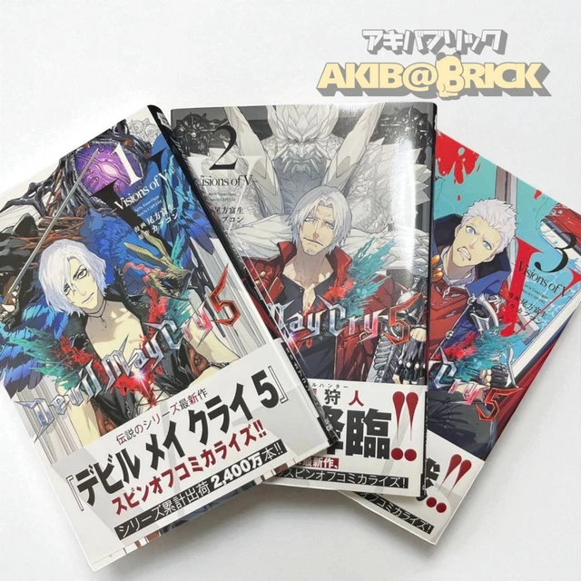 DEVIL MAY CRY 5 Visions of V Vol.2 Manga Book w/ Animate