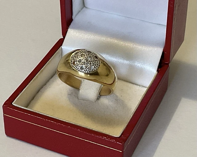 Ancienne Chevalière En Or Massif 18 Carats Avec Pièce 20 Francs Marianne - Occasion