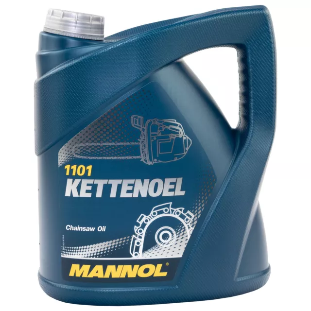 MANNOL Kettenöl Gartengeräteöl Sägekettenöl Kettenoel Motorsäge 4 Liter Ketten