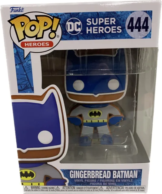 Funko Pop!  DC Super Heroes Holiday 2022 Gingerbread Batman #444