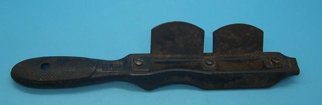 Vintage Stanley No 60 Double Blade Spoke Shave Sweetheart Broke Handle For Parts