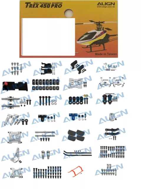 Align Trex 450 Ricambi scelta ricambi disponibili per elicotteri RC