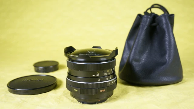 Rollei F-Distagon 16mm F2.8 HFT Carl Zeiss Fisheye Lens mit KB-Bajonett (QBM)