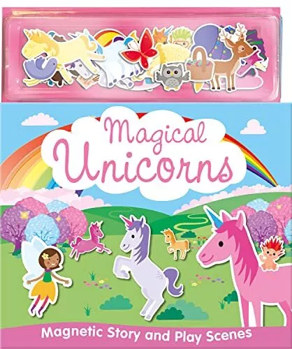 Magnetic Play & Learn: Magical Unicorns Book The Cheap Fast Free Post