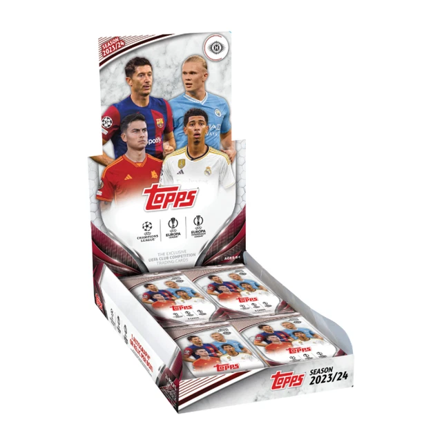 2023/24 Topps Club Competitions Value Box Football Collection Card Hobyy Box In Stock