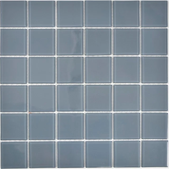 Pâte de Verre Structure en Bois Gris Clair Sol Mur Bain Douche 63-312_B 1 Mat eB