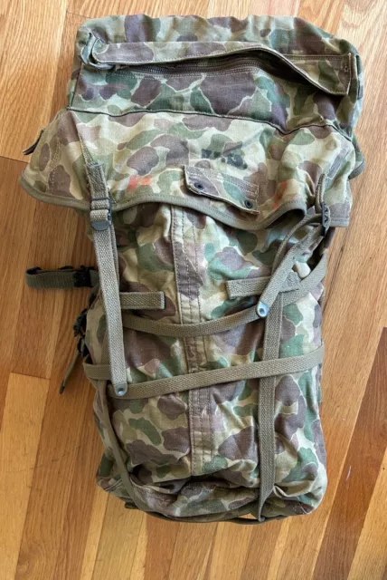Ww-2 Us Army M-1943 Camo Jungle Pack Backpack