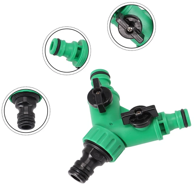 50 Connettori Per Palo Da Giardino Da 16 Mm - Clip In Plastica Verde Per Tende, Serra, Supporti Fiori