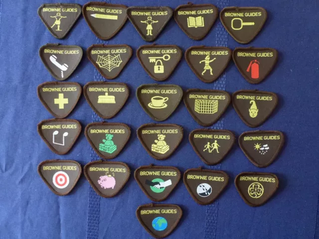 Girl Guides Brownie Interest Badges Post 1994 Various