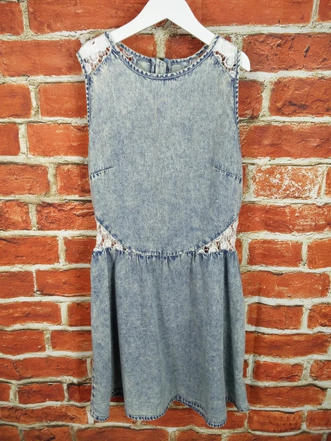 Pacchetto Ragazze Età 11-12 Anni H&M Ecc Abito Denim Sole Natale Inverno Bambini 152Cm 3