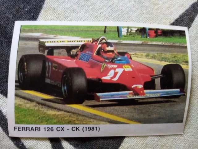 Figurina Gilles Villeneuve F1