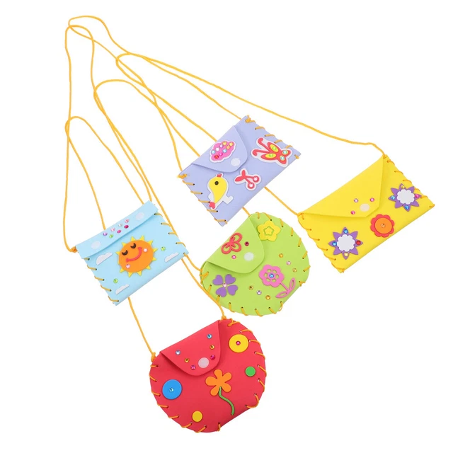 5 set kit da cucire borse da cucire per bambini pronto soccorso