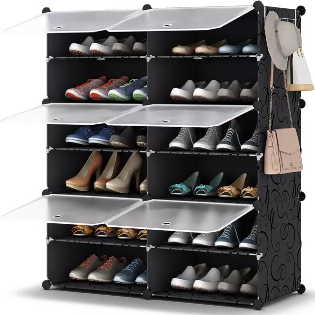 Así se ve el módulo de zapatera interior, con las bandejas corredizas para  acceso fácil. #TodoEsSimpleConMelamina . . . #closet #zapatos #zapatera, By Somos Melamina
