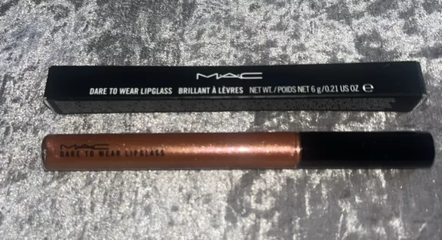 Mac Wind Me Up Osare To Wear Vetro A Labbra Nuovo Con Scatola Raro Interrotto