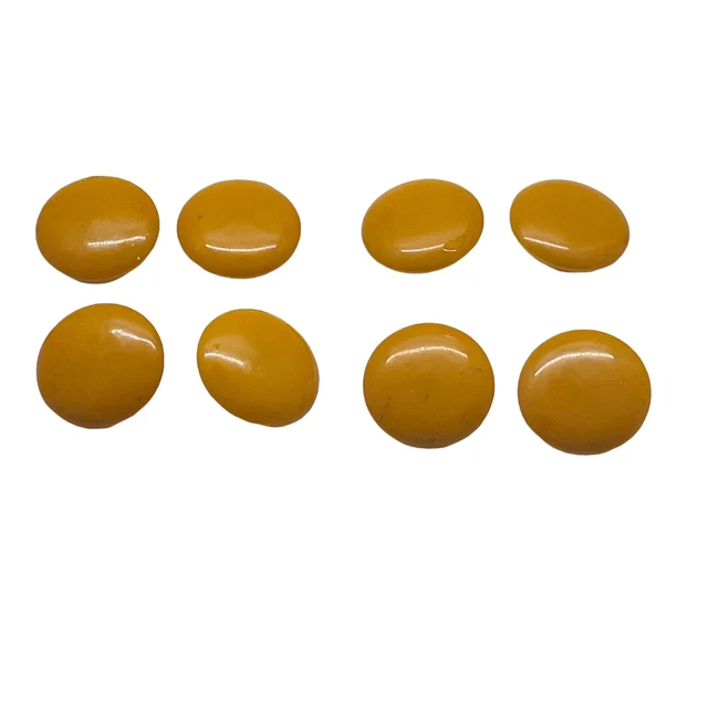 8 Vtg Bakelite Curtain Push Pin Tie Back Thumb Tack Button Home Decor Tested 2”