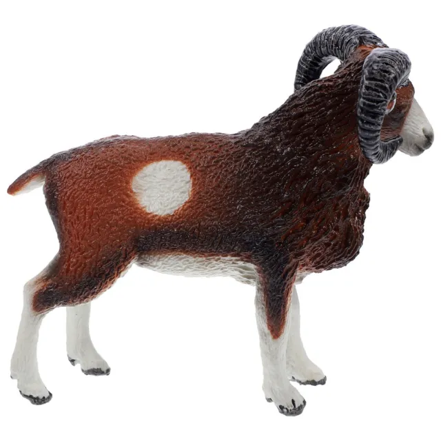 dekorativ lebendig realistisch Mufflon-Modell Tierfigur Mufflon-Ornament