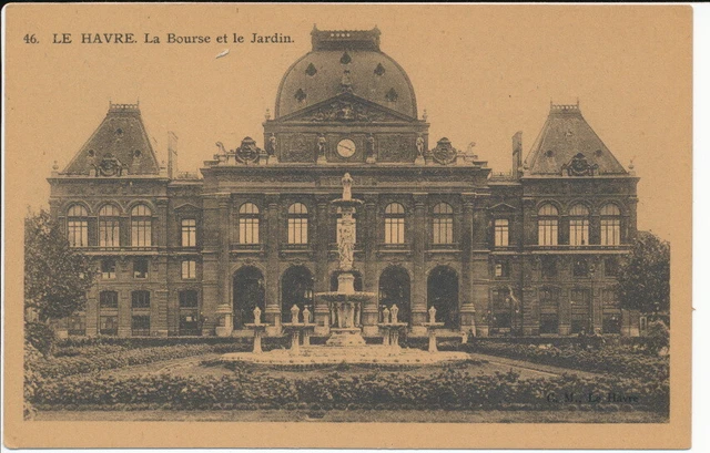 CPA - France -  76  Seine Maritime - Le Havre - Le Pont Du Commerce Et De La Bourse 950417207
