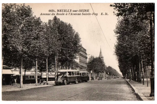 CPA 92 - NEUILLY (Hauts de Seine) - 0834. Avenue du Roule in Sainte-Foy - E.M.