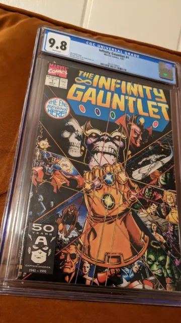 Infinity Gauntlet 1 CGC 9.8 Thanos MCU