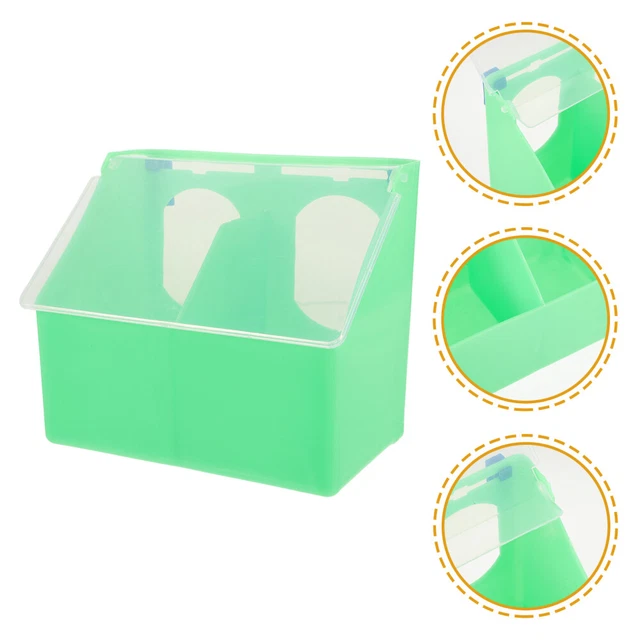 Nido Per Pappagalli In Legno - Gabbietta Trasparente Per Parrocchetti E Calopsitte - Foto 12