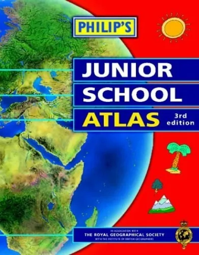Philip's Junior School Atlas Paperback Book The Cheap Fast Free Post