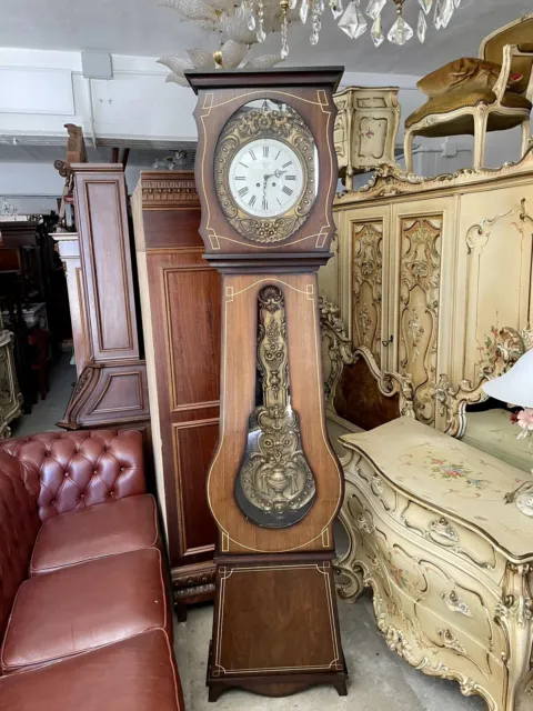 Reloj de Péndulo Francés Antiguo "Morbier" 1871