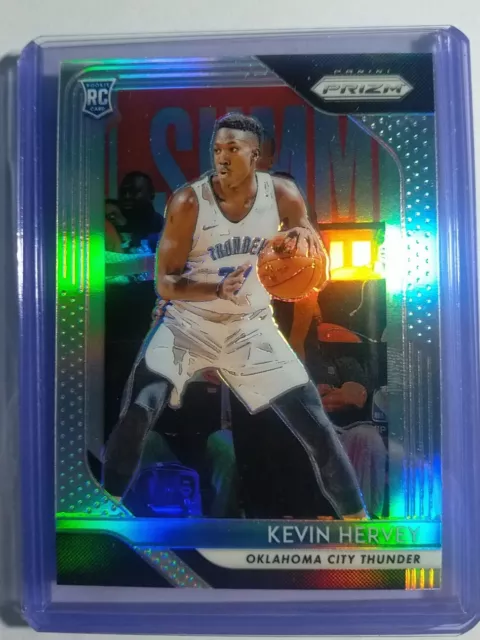 Kevin Hervey 2018-19 Panini NBA Prizm Silver Rookie Base Card #29