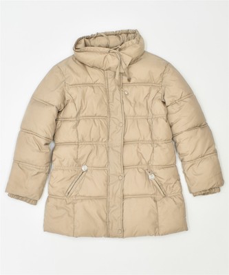 BYBLOS CAPPOTTO IMBOTTITO BAMBINA 6-7 anni BEIGE NYLON CL18 