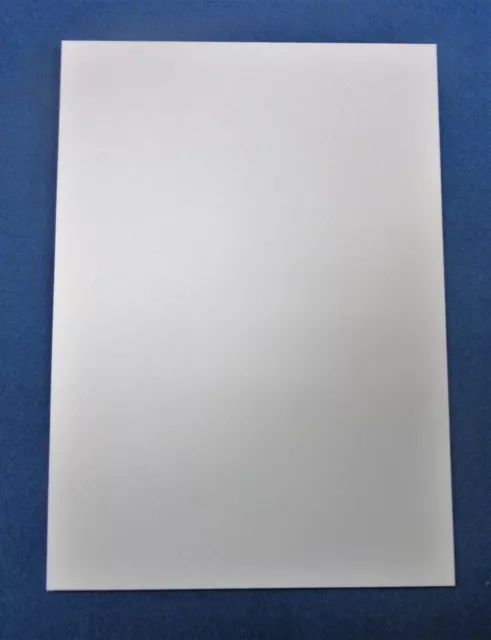 PVC Hartschaumplatte 5mm weiß DIN A4 297 x 210 mm - Simopor S Kunststoff Platte