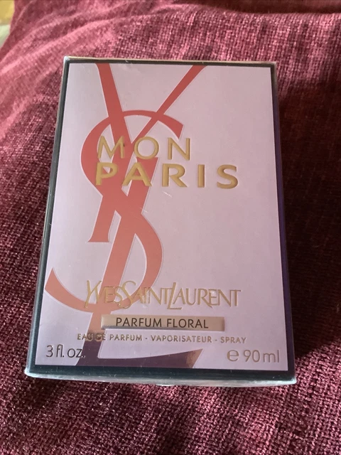 NEW SEALED YVES SAINT LAURENT MON PARIS PARFUM FLORAL EDP 90ml