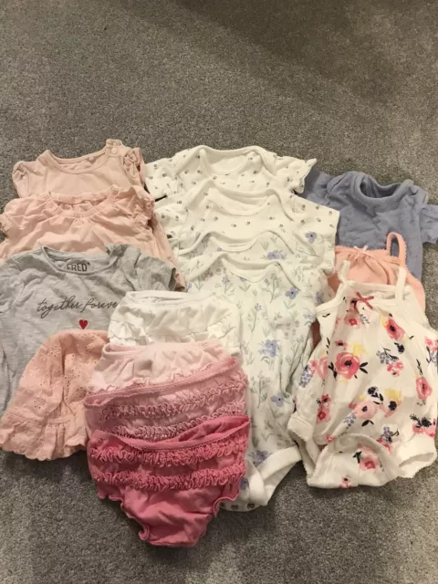 Baby Girl Bundle 3- 6 Months 15 Items TU Matalan F&F Next Primark