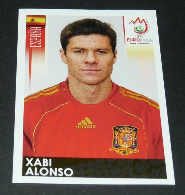 N°426 Xabi Alonso Roja Espagne España Panini Football Uefa Euro 2008