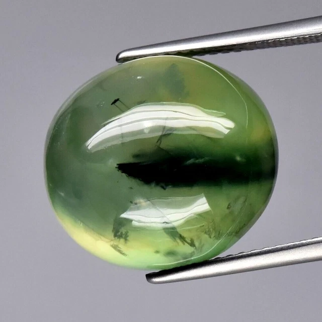★★RARE !! PRENHITE AVEC TRAITS NOIRS D'AFRIQUE : 19,98 CARATS  ★★ p269.129T