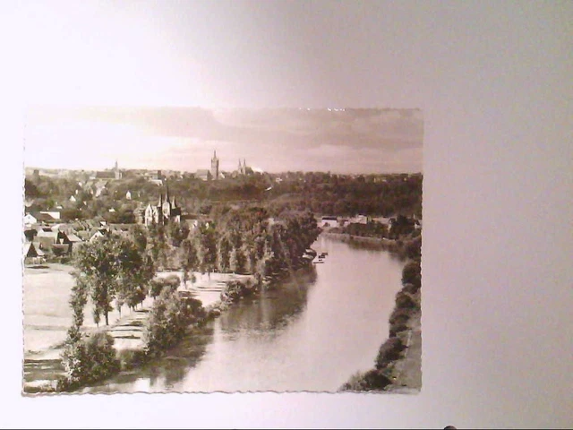 BAD WIMPFEN / Neckar. St. Peter im Tal mit Stadtsilhouette. Panorama