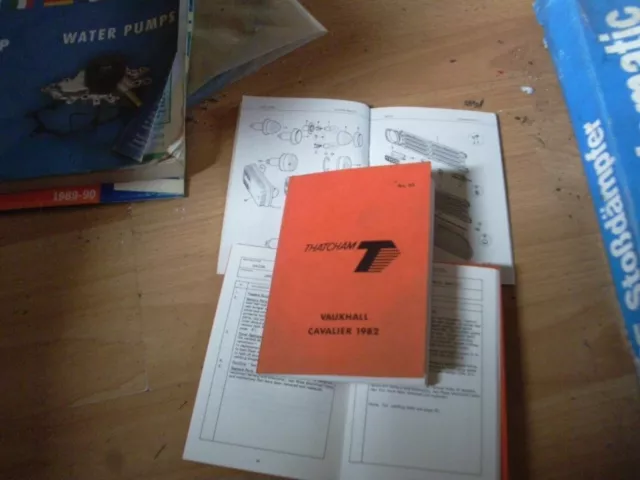Manuale Riparazione Corpo Thatcham Vauxhall Cavalier Mk2 FWD